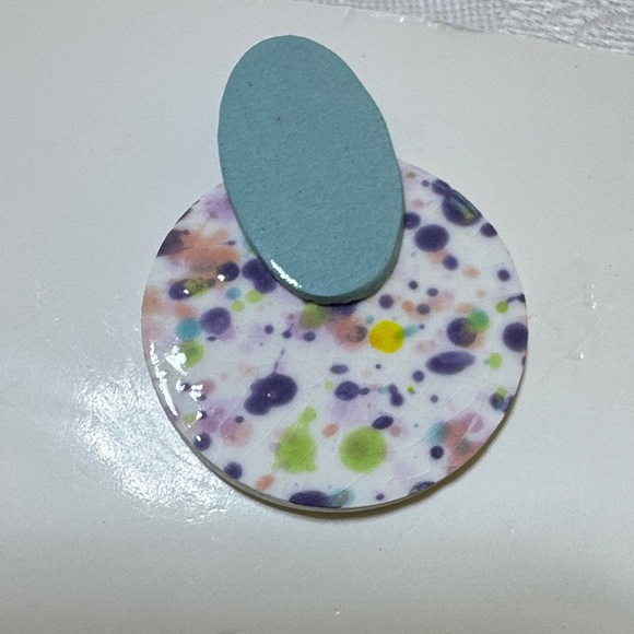 Multicolor Dangle Earrings - Picture 4 of 7